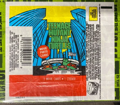 Наборы карт Teenage Mutant Ninja Turtles Movie -TOPPS 1 2 3 с наклейками и обертками - Изображение 1 из 4