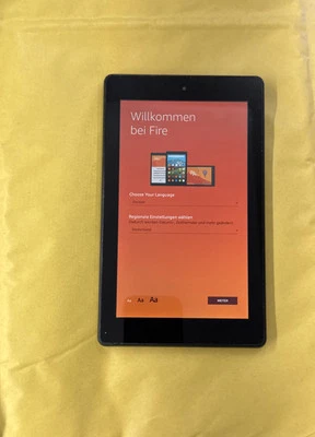 Amazon Kindle Fire 7" Tablet 8GB Wi-Fi (7th Gen) 2017 Model! Black-SR043KL - Image 1 of 4