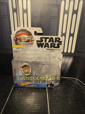 Cochecito flotante Star Wars Hot Wheels Mandalorian The Child The Force Grogu Foto 1 de 2