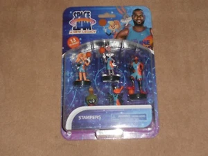 NEW, Space Jam A New Legacy Stampers Series 1 New 5 Figures - Picture 1 of 2