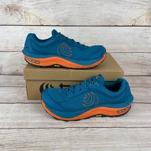 Topo MTN Racer 3 Mens Sz 12 Running Shoes Blue Orange - Picture 1 of 11