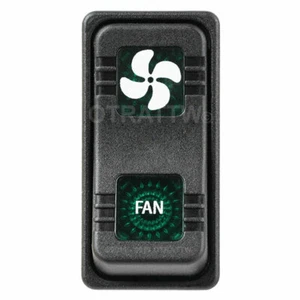 Interruptor Rocker OTRATTW Carling Tech Contura X, Polaris, VENTILADOR, LENTE VERDE - Imagen 1 de 4
