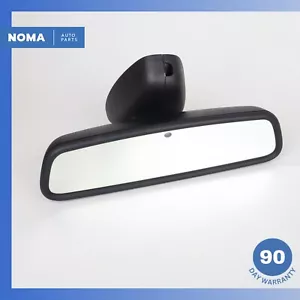 2007 Jaguar X150 XK XKR Interior Rear View Mirror Black 6W9317E678AB OEM - Picture 1 of 16