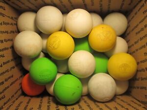 Lot of (24) Used Lacrosse Balls  (#4)