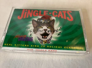 Meowy Christmas ~ The Jingle Cats ~ Seasonal ~ Cassette ~ Rare And Funny - Picture 1 of 8