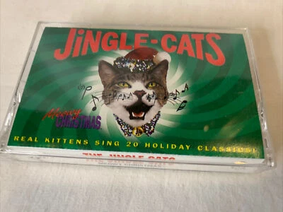 Meowy Christmas ~ The Jingle Cats ~ Seasonal ~ Cassette ~ Rare And Funny - Image 1 of 4