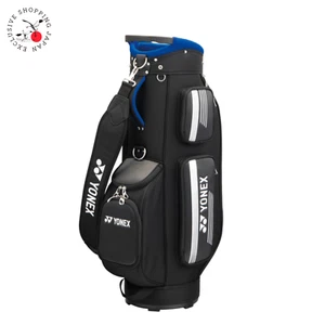 Yonex Golf Cart Bag CB-5101 9 x 47inch 4-way 3.5kg Divider 2024 Model Black/Blue - Picture 1 of 8