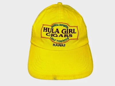 HULA GIRL CIGARS x HOJA TABACO GORRA DE BÉISBOL HAWAIANA Surf Playa Piscina Gorra Foto 1 de 4