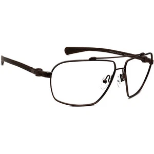 Nike Sunglasses Frame Only Supercharged 100 EV0442 268 Flexon Brown Pilot 62 mm - Picture 1 of 10