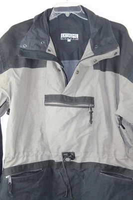 Abrigo chaqueta para deportes extremos al aire libre XL impermeable sobre la cabeza Foto 1 de 4