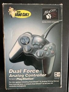 Mad Catz Dual Force Controller PlayStation in Box - Picture 1 of 2