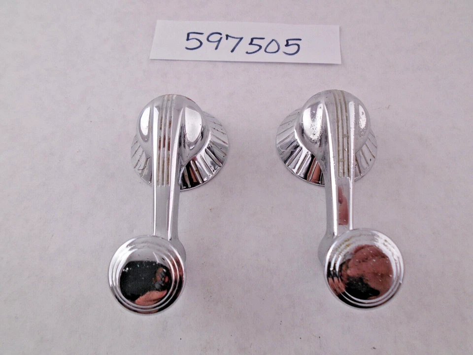 Buick Roadmaster Special Century 1957 bielas de ventana de ventilación OEM Foto 1 de 4