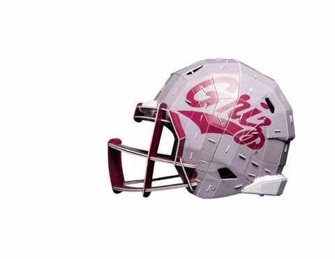 Montana Grizzlies NCAA 3D Helmet Puzzle | New! Cover