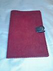 Retired Oberon Design Journal/book Cover  NO FILLER  4x6  Suede