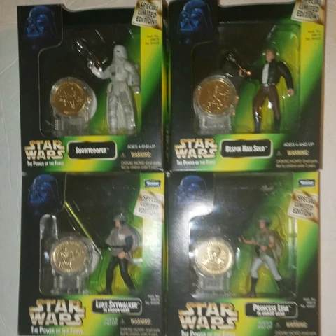 Star Wars The Power Of The Force Set Of 4 Special Limited Edition Figures Cover