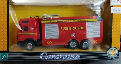 Cararama Mercedes Benz Fire and Rescue Service Fire Brigade 1/43 Die-cast-NIB - Image 1 of 3