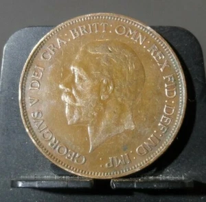 CIRCULATED 1929 1 PENNY UK COIN (90519)1..... - Picture 1 of 3