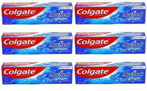 6 x Colgate Max Fresh Blue Toothpaste 100ML - Picture 1 of 3