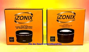 0,43x TELEOBJETIVO GRAN ANGULAR+2,2X 58mm A CANON T5I T4I T3I T2I XSi T5 T4 T3 - Imagen 1 de 12
