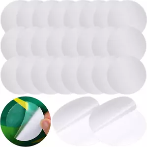 30 Pieces Self-Adhesive Pool Repair Patch Kit Vinyl Plastic Repair Patch Pool Pa - Picture 1 of 7