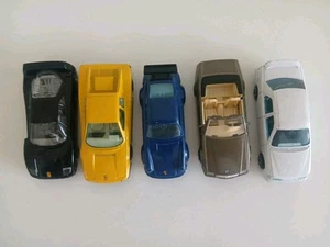 Burago Model Cars X5 Die Cast - Ferrari F40 Porsche 911.ford Sierra & Mercedes - Picture 1 of 24