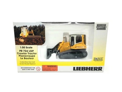Liebherr PR724LGP Crawler Dozer - Norscot 1:50 Scale Diecast Model #58001 New - Image 1 of 3