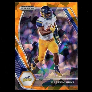 2021 Panini Prizm Draft Picks #89 Kareem Hunt Orange Ice Prizm Parallel SP - Picture 1 of 2