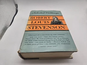 Selected Writings of Robert Louis Stevenson HC VTG Book 1950 Modern Library - Imagen 1 de 9