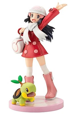 NUEVO KOTOBUKIYA ARTFX J Pokemon Series Dawn with Turtwig Figura Escala 1/8 Foto 1 de 3