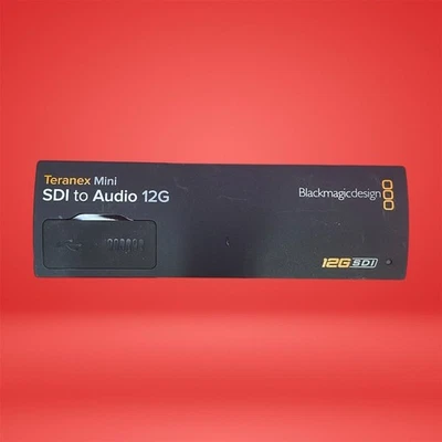 Blackmagic Design Teranex Mini SDI to Audio 12G TV Converter - Image 1 of 4
