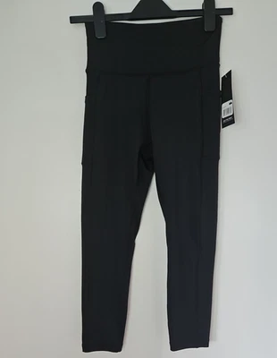 Black Sports Capri Gym Leggings Size Small High Waist BNWT Bally Total Fitness - Image 1 of 4
