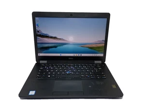 DELL Latitude E7470 14" IPS FHD i5-6300U RAM 8GB SSD 128 GB Win 11Pro Grado B - Foto 1 di 11