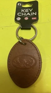 Llavero de cuero en relieve Mizzou Tigers Missouri NCAA nuevo con etiqueta envío gratuito - Imagen 1 de 3