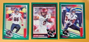 2025 SCORE Houston Texans Green Dalton Schultz Jayden Higgins Nico COllins - Picture 1 of 1