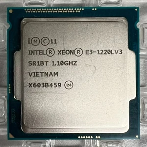 SR1BT INTEL XEON E3-1220LV3 1.10GHZ 2-RDZENIOWY PROCESOR PROCESORA 4MB 13W - Zdjęcie 1 z 1