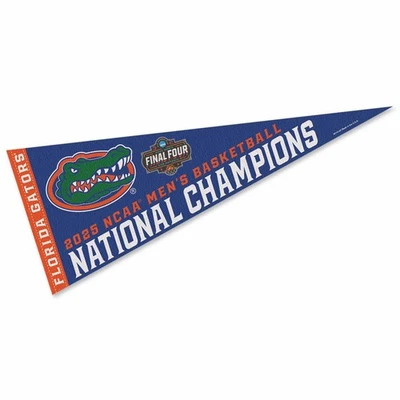 Banderín tamaño completo de campeones nacionales de baloncesto Florida Gators 2025 Foto 1 de 4