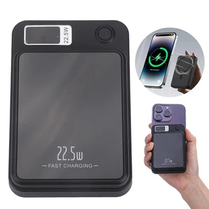 Magnetic Wireless Bank Power 10000mAh For Magsafe Battery Pack For iPhone 14 13 - Picture 1 of 16