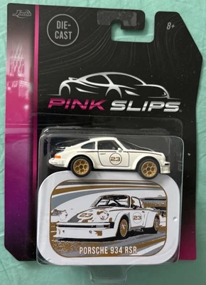 JADA PINK SLIPS PORSCHE 934 RSR White with Storage Tin - Image 1 of 2