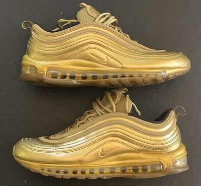 Nike Air Max 97  Gold Medal Olympic Gold Size 11 Men’s - Image 1 of 4