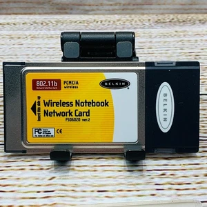 Belkin Wireless Notebook Network Card 802.11b PCMCIA F5D6020 ver.2 - Afbeelding 1 van 6