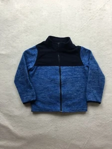 BOYS SIZE 4 JUMPING BEANS NAVY BLUE FULL ZIP  FLEECE JACKET  - Picture 1 of 8
