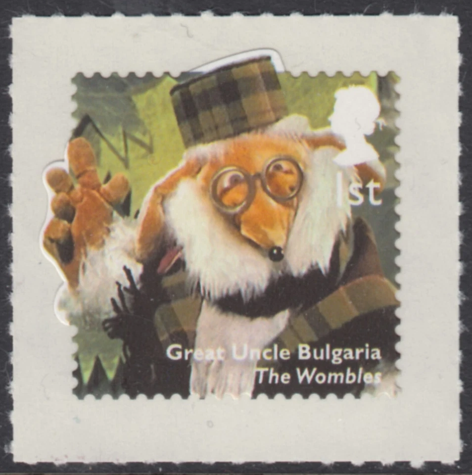 The Wombles - Great Uncle Bulgaria illustrated on 2014 unmounted mint GB stamp - Image 1 of 1