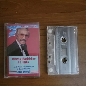 Marty Robbins #1 Hits Cassette Tape - Picture 1 of 4