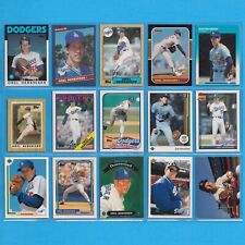 Orel Hershiser Lot (15 cards, all Dodgers) Topps Fleer UD+, Los Angeles Baseball