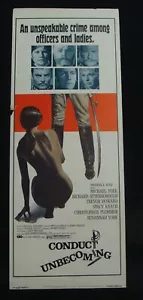 Póster de la película CONDUCTA IMPROPIA SUSANNAH YORK MICHAEL YORK INSERT 1975 - Imagen 1 de 8