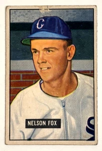 Nelson Nellie Fox 1951 Bowman #232 Chicago White Sox HOF Low Grade - Picture 1 of 3