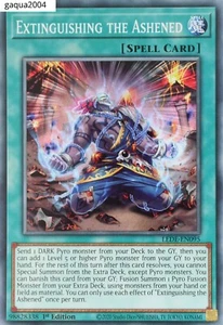 YuGiOh Extinguishing the Ashened LEDE-EN095 Common 1st Edition - Picture 1 of 1