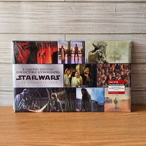 Star Wars Saga Completa 2011 Edición Limitada Litografías Exclusivo Set Sellado M1 - Imagen 1 de 8