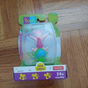 Disney Winnie The Pooh Piglet Collectible 1999 Edition Fisher-Price Figure NIB - Picture 1 of 2