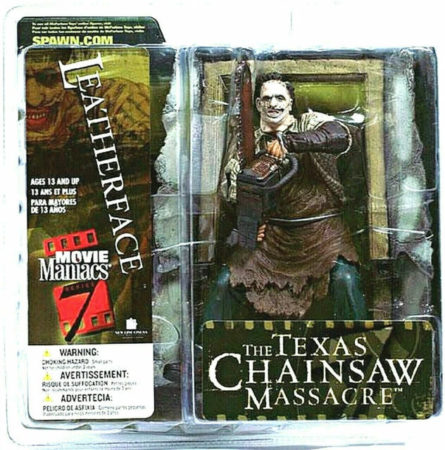 McFarlane Toys Movie Maniacs Series 7 6" Texas Chainsaw Massacre Leatherface Figure - Multicolor